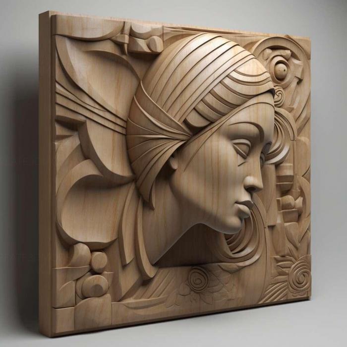 نموذج ثلاثي الأبعاد لآلة CNC 3D Art 